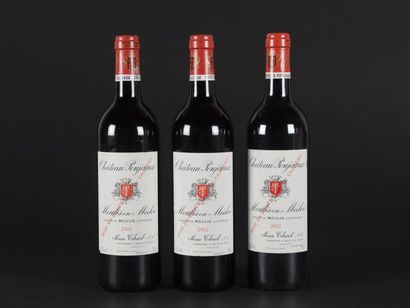 null 3 B CHÂTEAU POUJEAUX (1 e.l.a.) Moulis 2002