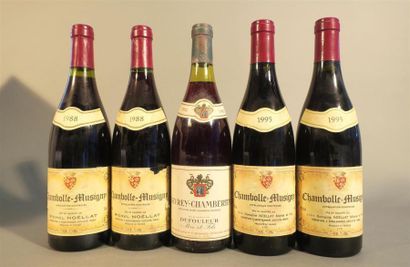 null 2 B CHAMBOLLE-MUSIGNY (1 e.l.a; 1 accroc clm.) Michel Noellat & Fils 1995 
2...
