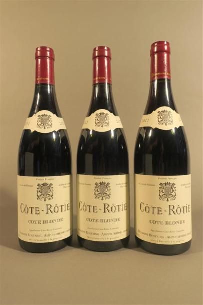 null 3 B CÔTE RÔTIE COTE BLONDE Rostaing 2011