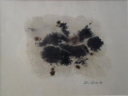 null Léon Zack (1892-1980) 
"Composition"
Lavis d'encre sur papier
Signé en bas à...