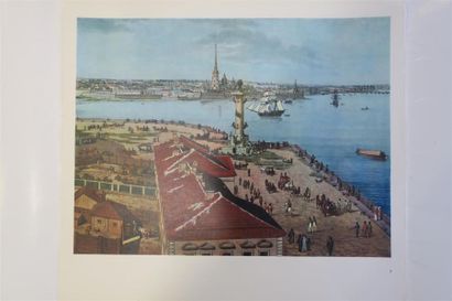 null Panorama of Petersburg in 1820 comprenant 8 reproductions 