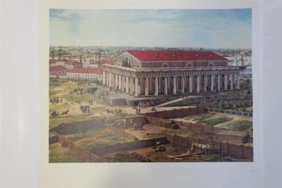 null Panorama of Petersburg in 1820 comprenant 8 reproductions 