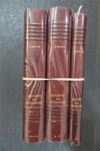 null H. Mellin, Secrets des couleurs en 3 volumes 