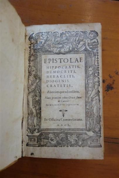 null Epistolae, hippocratis, democriti, heracliti, 1601