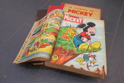 null Lot de 8 journaux de Mickey 