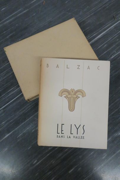 null BALZAC (Honoré de). LE LYS DANS LA VALLÉE. GRENOBLE, ROISSARD, 1948. Un volume,...