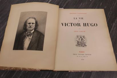 null ULBACH (Louis). LA VIE DE VICTOR HUGO. PARIS, TESTARD, 1886. Un volume, in-4,...