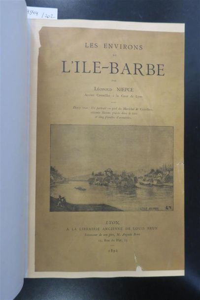 null Léopold Niepce, les environs de l'Ile Barbe, 1892