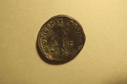 null CARACALLA (198-217) SESTERCE en laiton frappé à Rome en 213, 21g09 , , Rv la...