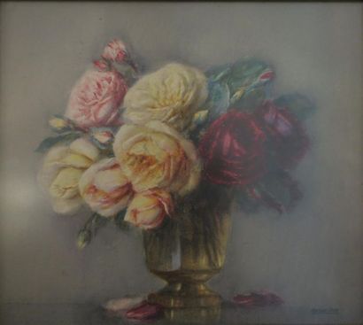 Isidore Rosenstock (1880-1956). Vase de fleurs....