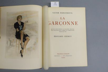 null MARGUERITTE (Victor) - CHIMOT. LA GARÇONNE. PARIS, FRANCIS GUILLOT, 1936. Un
volume,...