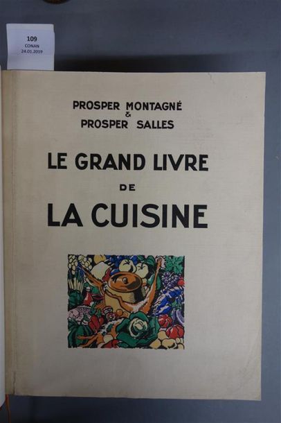 null MONTAGNÉ (Prosper) & (Prosper) SALLES. LE GRAND LIVRE DE LA CUISINE. Préface...