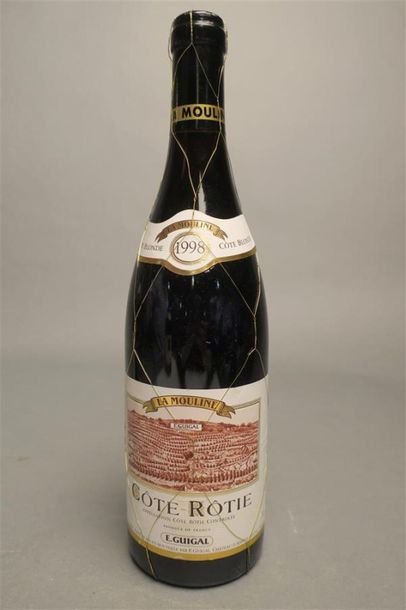 null 1 B CÔTE RÔTIE LA MOULINE Guigal 1998