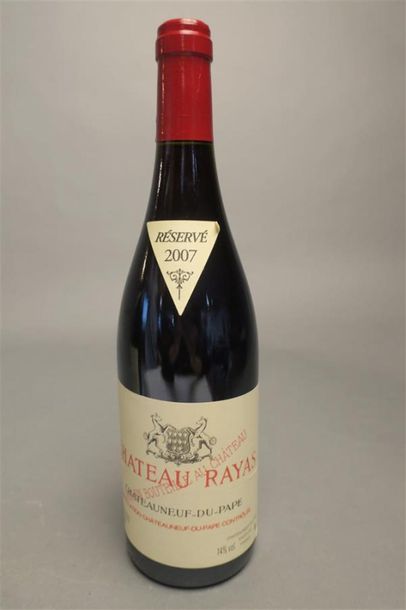 null 1 B CHATEAUNEUF DU PAPE Rouge Château Rayas 2007