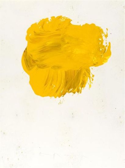 null Charles Clough (né en 1951)
"Mustard", 1987
Acrylique sur papier
Signé en bas...