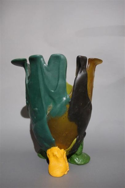null Gaetano PESCE (né en 1939) & FISH DESIGN (éditeur)
Vase conique modèle " Amazonia...