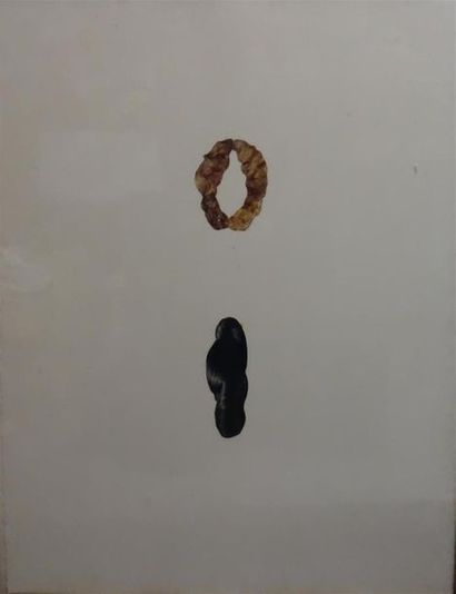 null Cheryl Donegan (née en 1962)
"Sans titre"
Collage sur papier
76.5 x 57 cm
Porte...