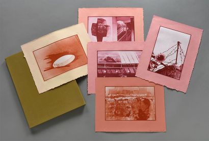 null Robert Rauschenberg (1925-2008)
"China mix", 1983
Rare portfolio de 21 photogravures.
Iris...