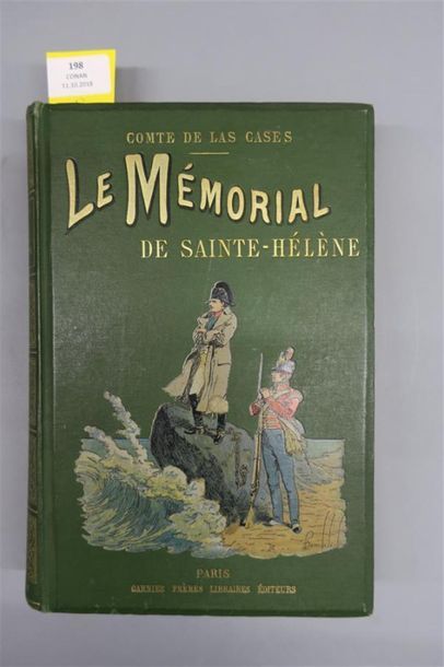 null LAS CASES (Le Comte de). LE MÉMORIAL DE SAINTE - HÉLÈNE. Suivi de la biographie...