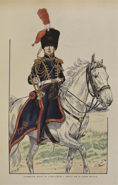 null BOUCHOT (Henri) - JOB. L'ÉPOPÉE DU COSTUME MILITAIRE FRANÇAIS. PARIS, Henry...