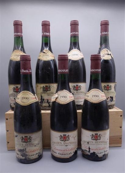 null 7 B CROZES-HERMITAGE DOMAINE DE THALABERT (1 à 2,8 et 1 à 3,2 cm; e.t.a. à e.q.i;...