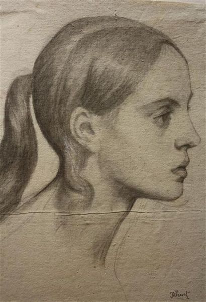 Jean Baptiste Frenet (1814-1889)
Jeune femme...