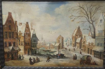 null MOMPER Frans de (Dans le Goût de)
1603 - 1660

Petite ville des Flandres en...