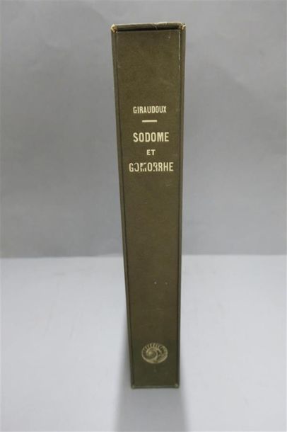 null GIRAUDOUX - Roland OUDOT. SODOME ET GOMORRHE. PARIS,ÉDITIONS DU BÉLIER,1945....