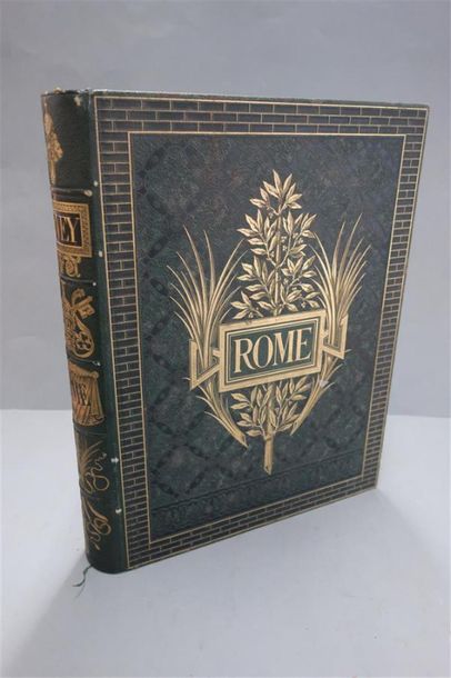 null WEY (Francis). ROME. Description et souvenirs. PARIS, HACHETTE & Cie, 1873....