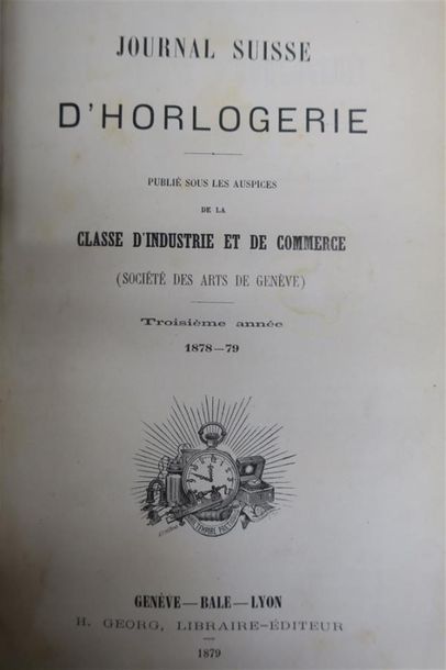 null HORLOGERIE. JOURNAL SUISSE D'HORLOGERIE. Revue horlogère universelle. Publié...