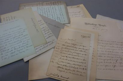 null GÉOGRAPHES et HISTORIENS. 27 lettres.
- Auguste PÉCOUL (1837-1916), archiviste-paléographe...