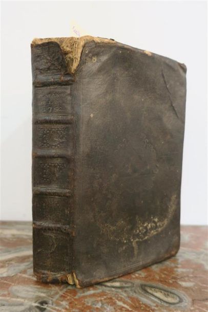 null Almanach de Lyon. 1752.