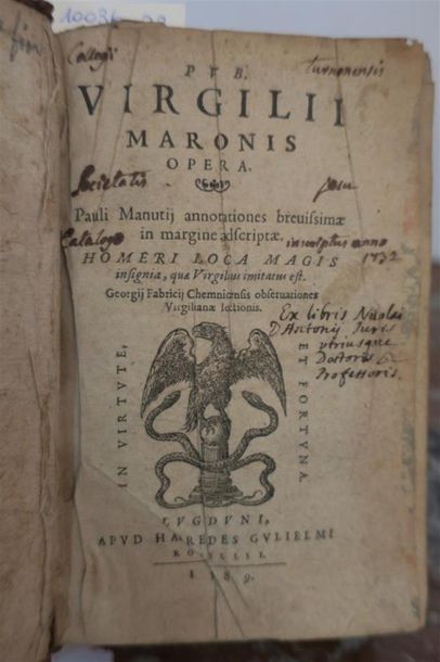 null Virgilii Maronis. Lyon, 1589.