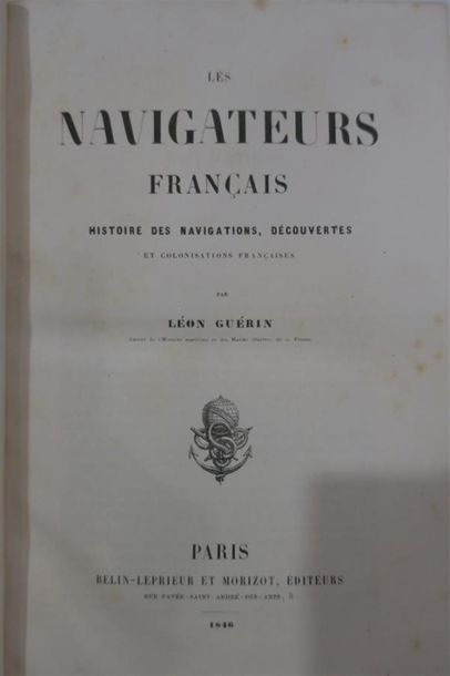 null Léon GUERIN, Les navigateurs français, histoire des navigations, decouvertes...