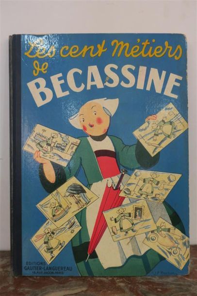 null CAUMERY et PINCHON. Les cent métiers de Bécassine. 1950.