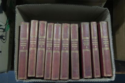 null THIERS. Histoire de la Révolution Française (10 volumes). 