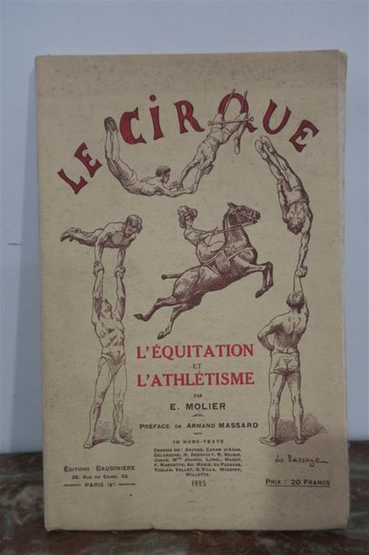 null E. MOLIER, Le cirque, l'équitation et l'atléthisme, Paris 1925.
