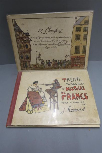 null HÉMARD (J.). TRENTE TABLEAUX DE L'HISTOIRE DE FRANCE. Revue & corrigée par J....