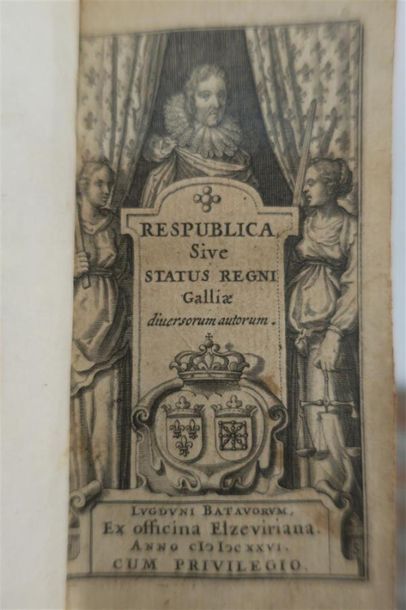 null Respublica sive status regni Galliae. 1626.