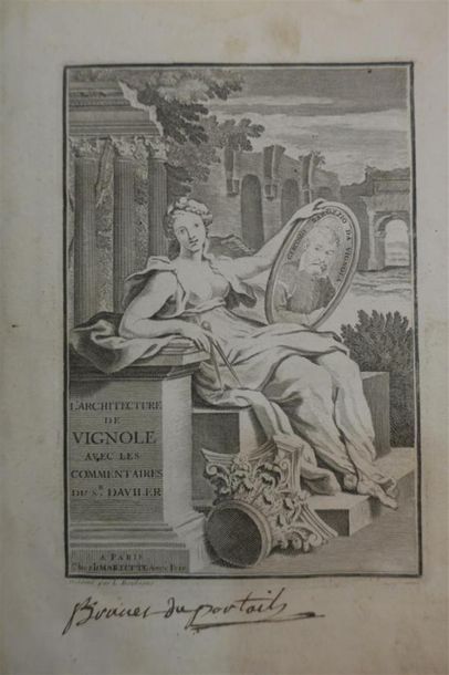 null ARCHITECTURE DE VIGNOLE 1 VOLUME 1720