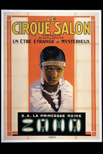  ZAMA. "Le Cirque Salon présente en exclusivité un être étrange et Mystérieux S.A....