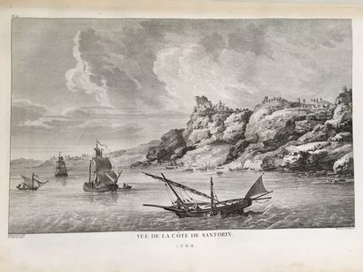 CHOISEUL-GOUFFIER Voyage dans l'Empire Ottoman. Atlas seul de la seconde édition....