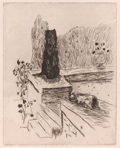 MIRBEAU (Octave) Dingo. Paris, Ambroise Vollard, 1924. In-folio, en feuilles, chemise,...