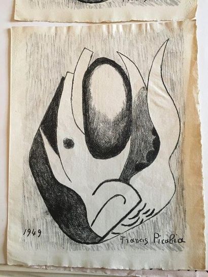 null Francis PICABIA (1879-1953) Deux lithographies