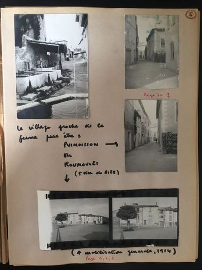Alexandre Trauner (1906-1993) Le Caporal, projet inabouti, années 1950
Cahier de...