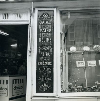 ALEXANDRE TRAUNER (1906-1993) Boulangeries de Paris, vers 1961
6 épreuves argentiques...