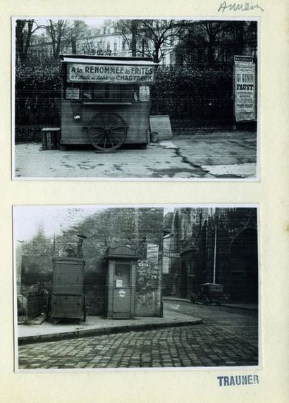 ALEXANDRE TRAUNER (1906-1993) Devantures et tramway, repérages à Amiens, 1937
Planches...