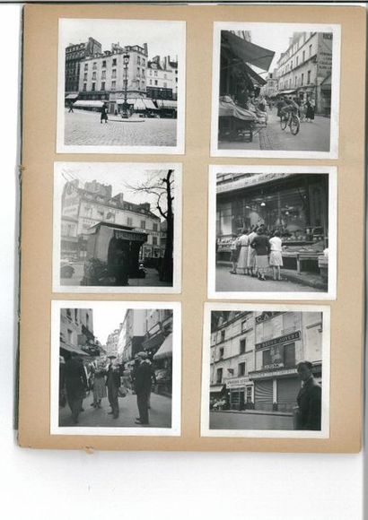 ALEXANDRE TRAUNER (1906-1993) Divers quartiers de Paris, 1938-1939
Cahier de 62 épreuves...