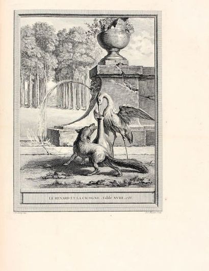 LA FONTAINE, Jean de Fables choisies mises en vers par Jean de La Fontaine
Paris,...