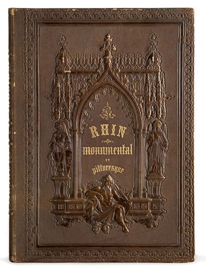 null RHIN (The) monumental and picturesque. Text by Mr. L. Hymans. Brussels, Ghent,...